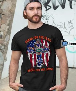 Florida Gators Stand For The Flag Kneel For The Cross Shirt