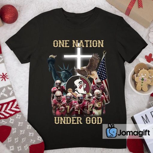 Florida State Seminoles One Nation Under God Shirt