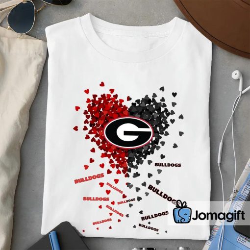 Georgia Bulldogs Heart Shirt, Hoodie, Sweater, Long Sleeve