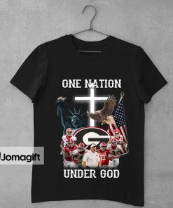 Georgia Bulldogs One Nation Under God Shirt 1