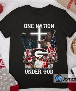 Georgia Bulldogs One Nation Under God Shirt 2
