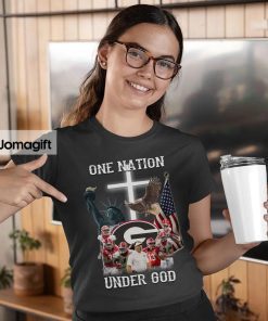 Georgia Bulldogs One Nation Under God Shirt 3