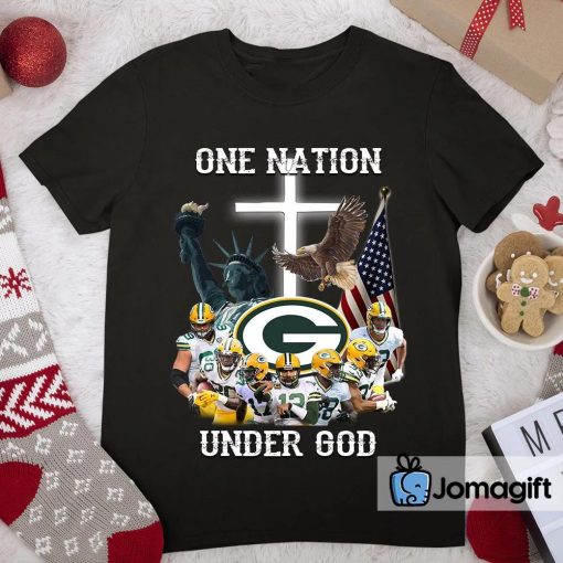Green Bay Packers One Nation Under God Shirt