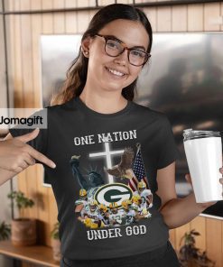 Green Bay Packers One Nation Under God Shirt 3