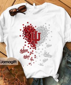 Indiana Hoosiers Heart Shirt, Hoodie, Sweater, Long Sleeve
