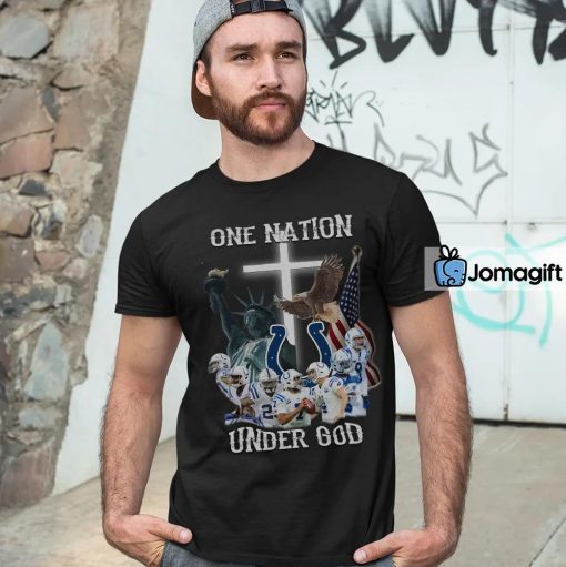 Indianapolis Colts One Nation Under God Shirt