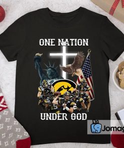 Iowa Hawkeyes One Nation Under God Shirt 2