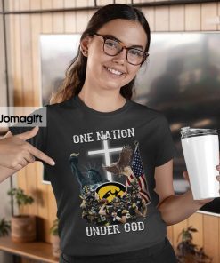 Iowa Hawkeyes One Nation Under God Shirt 3