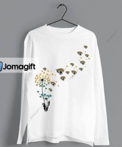 Jacksonville Jaguars Long Sleeve Shirt Dandelion Flower 1