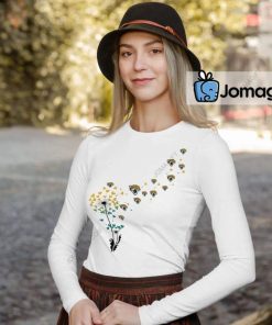 Jacksonville Jaguars Long Sleeve Shirt Dandelion Flower 3