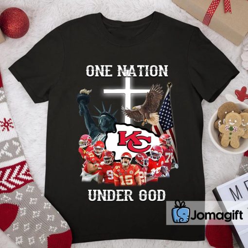 Kansas City Chiefs One Nation Under God Shirt