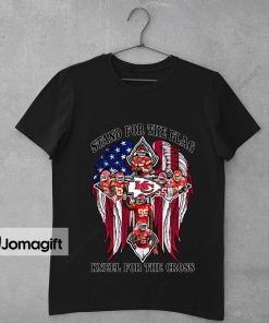 Kansas City Chiefs Stand For The Flag Kneel For The Cross Shirt 1