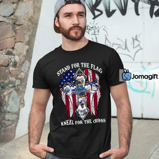 Kansas City Royals Stand For The Flag Kneel For The Cross Shirt