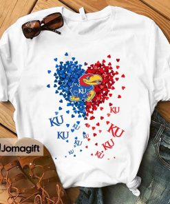 Kansas Jayhawks Heart Shirt, Hoodie, Sweater, Long Sleeve