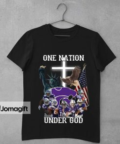 Kansas State Wildcats One Nation Under God Shirt 1