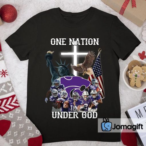 Kansas State Wildcats One Nation Under God Shirt