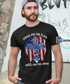 Kentucky Wildcats Stand For The Flag Kneel For The Cross Shirt 4