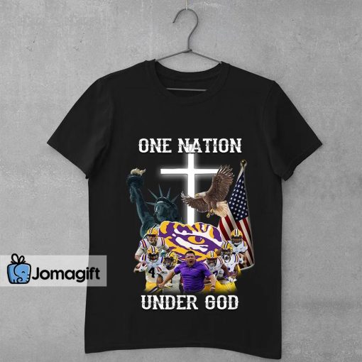 LSU Tigers One Nation Under God Shirt