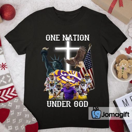 LSU Tigers One Nation Under God Shirt