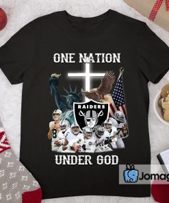Las Vegas Raiders One Nation Under God Shirt 2