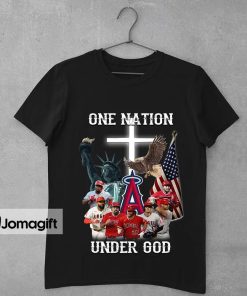 Los Angeles Angels One Nation Under God Shirt 1