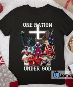 Los Angeles Angels One Nation Under God Shirt 2