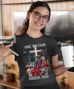 Los Angeles Angels One Nation Under God Shirt 3