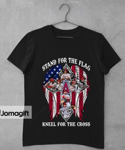 Los Angeles Angels Stand For The Flag Kneel For The Cross Shirt 1