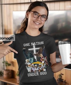 Los Angeles Chargers One Nation Under God Shirt 3