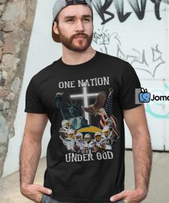 Los Angeles Chargers Stand For The Flag Kneel For The Cross Shirt