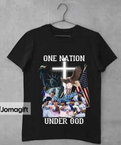 Los Angeles Dodgers One Nation Under God Shirt 1