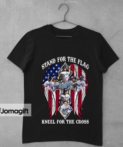 Los Angeles Dodgers Stand For The Flag Kneel For The Cross Shirt