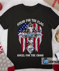 Los Angeles Dodgers Stand For The Flag Kneel For The Cross Shirt 2