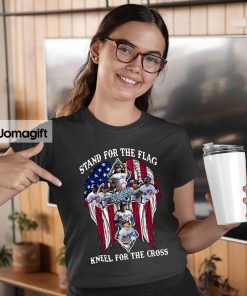 Los Angeles Dodgers Stand For The Flag Kneel For The Cross Shirt 3