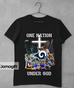 Los Angeles Rams One Nation Under God Shirt 1