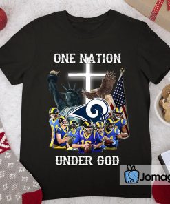 Los Angeles Rams One Nation Under God Shirt 2