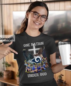 Los Angeles Rams One Nation Under God Shirt 3