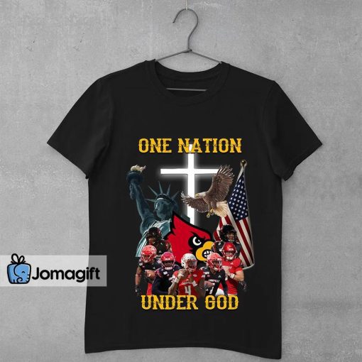 Louisville Cardinals One Nation Under God Shirt