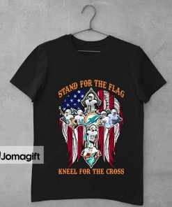 Miami Dolphins Stand For The Flag Kneel For The Cross Shirt 1