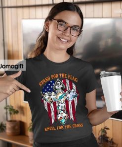 Miami Dolphins Stand For The Flag Kneel For The Cross Shirt 3