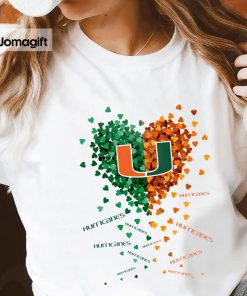 [New] Miami Hurricanes Hibiscus Hawaiian Shirts Gift