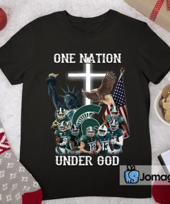 Michigan State Spartans One Nation Under God Shirt 2