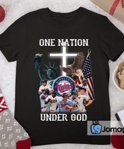 Minnesota Twins One Nation Under God Shirt 2