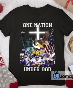 Minnesota Vikings One Nation Under God Shirt 2