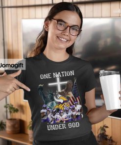 Minnesota Vikings One Nation Under God Shirt 3