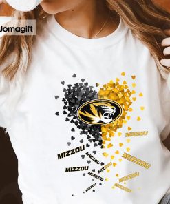 Missouri Tigers Heart Shirt, Hoodie, Sweater, Long Sleeve