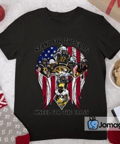Missouri Tigers Stand For The Flag Kneel For The Cross Shirt 2
