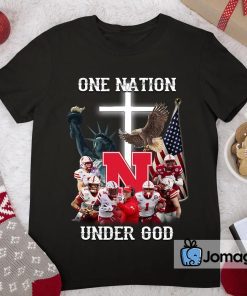 Nebraska Cornhuskers One Nation Under God Shirt 2