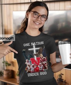 Nebraska Cornhuskers One Nation Under God Shirt 3