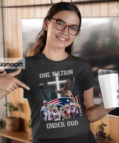 New England Patriots One Nation Under God Shirt 3